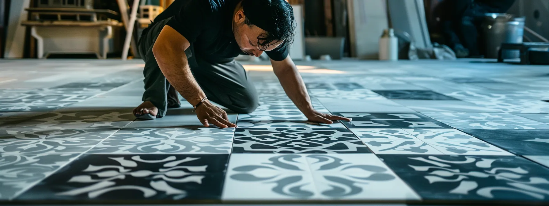 How Installing White Patterned Cement Tile Transforms Your Home